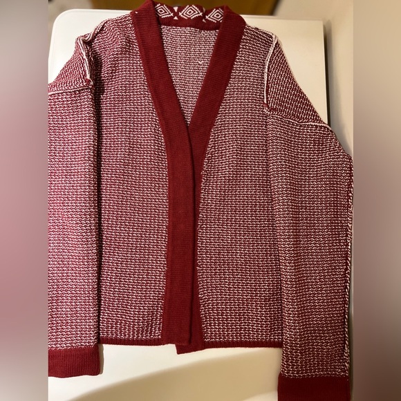 100% Organic Cotton Woolovers Womens Open Embroidered Placket Cardigan Size: S - Picture 7 of 15